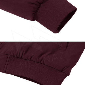 Nueva llegada OEM personalizado hombres Varsity chaqueta frente Logo High Street estilo de secado rápido transpirable moda de invierno - Product Image 6