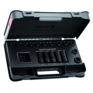 Juego de 21 Llaves de Impacto Usag en Caja de ABS, Herramienta de Llaves Duradera y Versátil - Product Image 1