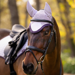 Pakistan fait respirant lavable cheval oreille couverture élégant équestre accessoire oreille bonnet léger crochet mouche bonnet - Product Image 3