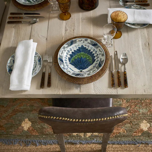 Assiettes de chargeur en rotin ensemble d'assiettes décoratives modernes pour la décoration de table centres de table de mariage et décoration à un prix raisonnable - Product Image 4