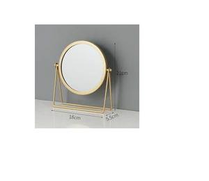 Stylish Modern <b>Gold</b> 8ml Wall <b>Mirror</b> Handcrafted Iron with Contemporary Design - Product Image 3