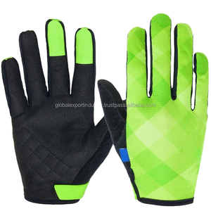 Venta al por mayor Guantes de carreras de cuero PU antideslizante Motocross DH para Dirt Bike Guantes Ciclismo Guantes de motocicleta - Product Image 5
