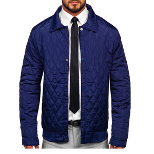 OEM invierno hombres brillante extraíble con capucha Puffer chaquetas al por mayor de nylon personalizado Puffer chaqueta acolchada transpirable personalizado - Product Image 1