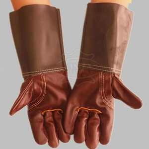 ถุงมือเชื่อม TIG ถุงมือนิรภัยหนังทนความร้อนผลิตจากปากีสถาน - Product Image 3