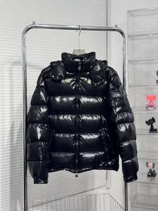 Veste matelassée coupe-vent personnalisée de haute qualité OEM Veste chaude de grande taille pour l'hiver pour hommes, légère et moelleuse - Product Image 3