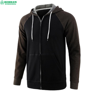 Sweat à capuche unisexe à fermeture éclair, effet délavé, en molleton 100% coton French Terry, style streetwear, ourlet brut, logo brodé, séchage rapide, respirant - Product Image 5
