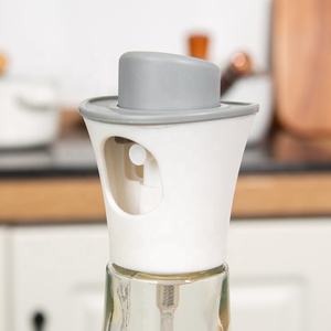 Gloway cuisine 180ml verre sans plomb scellé anti-poussière récipient d'huile d'<span class=keywords><strong>olive</strong></span> bouton de pente bouteille de pulvérisation d'huile - Product Image 4
