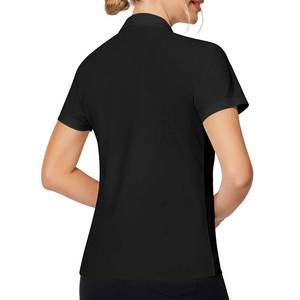 Elegant Product Breathable Excellent Quality <b>Women's</b> Short Sleeve for <b>Polo</b> <b>Shirt</b> Solid Color <b>Polo</b> <b>Shirts</b> For <b>Women's</b> - Product Image 2