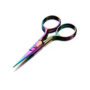 Tijeras profesionales ultrafiladas de acero inoxidable para ropa de sastre, revestimiento de titanio para corte de tela, fuente de alimentación Manual - Product Image 1