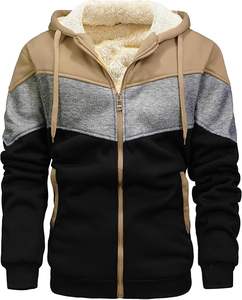 Chaqueta de Cuero para Hombre, Invierno, a la Moda, Talla Grande, Diseño Sólido, Impermeable, Resistente al Viento, Precio Razonable - Product Image 1