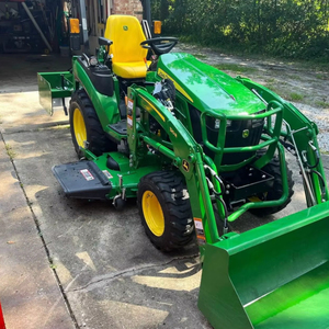 Venta al por mayor 25HP para Tractor de ruedas Johnn Deere 2025R Maquinaria agrícola usada y nueva con cortacésped Agricultura 2025R Tractor disponible - Product Image 1