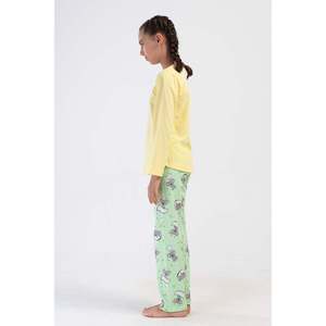 ชุดนอนเด็กทรงโอวัล (9-10/15-16) - สีขาว - สีขาว - Product Image 3