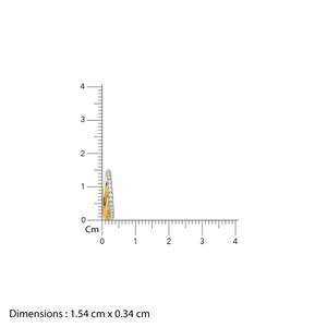 Boucles d'oreilles en or avec diamant Endora - Product Image 5