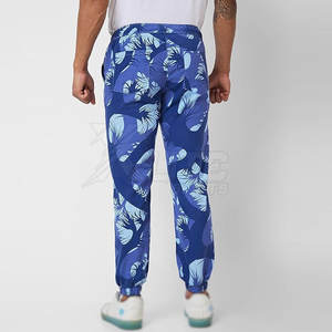 Jogging décontracté léger pour homme avec taille mi-haute, matière extensible douce en polyester/coton pour une utilisation quotidienne - Product Image 5