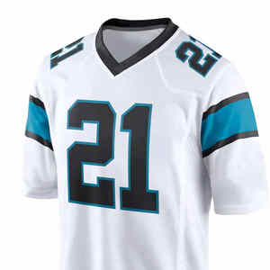 ชุดยูนิฟอร์มอเมริกันฟุตบอลสำหรับเยาวชน คุณภาพสูง ราคาขายส่ง ปักหมายเลขและโลโก้ตามสั่ง ไซส์ XL เสื้อและกางเกง - Product Image 5