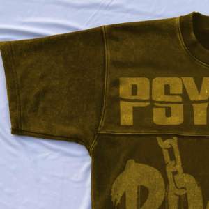 100% T-Shirt tricoté en coton de qualité supérieure pour hommes sérigraphie personnalisée Logo Fitness graphique vêtements pour garçons lourds-mélange de polyester - Product Image 3