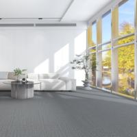 Dalles de moquette multicolores en PET 50x50, couleur unie, personnalisables, en polyester recyclé, à motifs rayés, pour projets commerciaux et bureaux