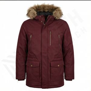 Arrival Men Parka Jacket Thick Padded Hooded Waterproof Casual Wear Outdoor Fashion Premium Breathable Winter <b>Thermal</b> Snow Coats - Product Image 1