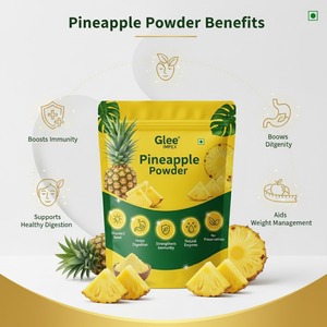 Poudre de masque facial à l'ananas de haute qualité avec extrait de fruits naturels 50g Qualité cosmétique Lavable au meilleur prix - Product Image 3