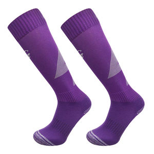 Material de nailon de algodón Unisex, calcetines atléticos autocalentables, calcetines de fútbol de invierno cálidos personalizados antideslizantes de alta elasticidad al por mayor - Product Image 5