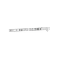 Bijoux en or blanc 18 carats avec diamant de laboratoire certifié IGI, taille baguette, unisexe, classique, pour mariage, fiançailles et cadeau de fête