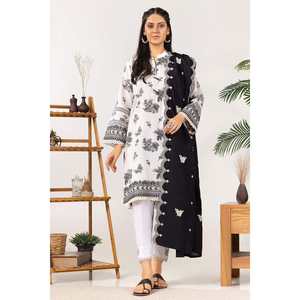 Chemise en popeline à imprimé floral teint en filature, modèle WGK-JQS-DE-2097 - Product Image 3