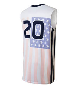 Maillots de basket-ball rétro personnalisés en gros, design de sublimation, ensemble de maillots, chemise, maillot de basket-ball pour hommes - Product Image 3