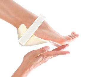 MED-COVER Patch en mousse protecteur de talon, coussin de soulagement de la pression pour les pieds, prévient les plaies au talon, certifié ISO - Product Image 3