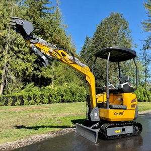 Envío gratis CFG QK18R EPA CE aprobado 1,2 Ton 13.5HP mini excavadora Eaton cilindro hidráulico núcleo Motor bomba caja de cambios PLC - Product Image 2