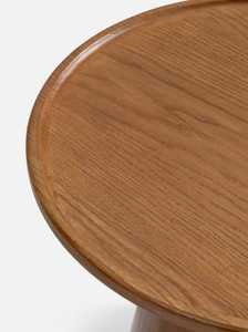 Table basse moderne en bois massif au design Art déco, mobilier de luxe pour petit appartement et salon Diwali - Product Image 2