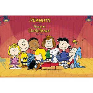 Peanuts Piano <b>Poster</b> Made of Durable Paper for Wall Decor - Product Image 1