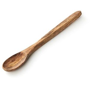 Black Flower Enamel Wood Salad Server <b>Set</b> Kitchen & Tabletop Use Latest Design Handmade Items Made Bay Acacia & Mango Wood - Product Image 2