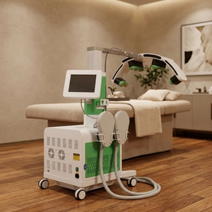 Tratamiento no invasivo de adelgazamiento con láser verde y EMS para reducción de grasa y desarrollo muscular - Product Image 1