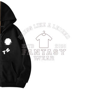 FANTASY WEAR 2026 Sudadera con Capucha Premium y al por Mayor para Hombre, Estilo Urbano, Corte Holgado, 500g, con Diseño y Logotipo Personalizados - Product Image 2