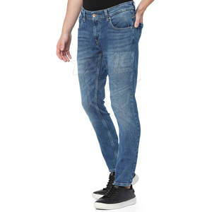 Pantalones Vaqueros para Hombre de la Mejor Calidad, Transpirables, de Color Sólido, Nueva Moda, Venta Caliente, Ropa Urbana - Product Image 4
