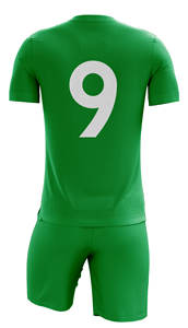 Uniforme de fútbol de poliéster de alta calidad Logotipo personalizado Impreso Camisa Tops Pantalones Bajo MOQ Sublimación Trajes de chándal para equipos de fútbol - Product Image 3