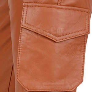 Tendance Pantalon en cuir pour femme Faux cuir taille haute confortable idéal pour les tenues décontractées et un usage quotidien - Product Image 6