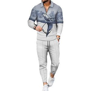 Moda hombre chándal bajo MOQ superventas hombres chándal peso ligero calle desgaste hombres chándal para venta en línea - Product Image 2
