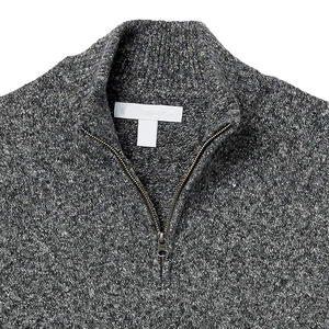 <b>Men's</b> Long-Sleeve Soft Touch <b>Quarter</b>-<b>Zip</b> <b>Sweater</b> Breathable Knitted <b>Sweater</b> Cotton <b>Men's</b> Winter Knitwear ODM Supply - Product Image 6