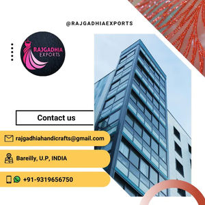 Adorno de encaje con cuentas bordado de poliéster francés de la mejor calidad para vestidos de novia, prendas, textiles para el hogar, bolsas Rajgadhia - Product Image 6