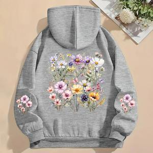 Sweat à capuche oversize pour femmes, fabricant OEM, logo personnalisé, streetwear décontracté, coupe ample, fournisseur FIT FASHION BRAND - Product Image 4