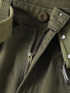 Pantalones cortos de carga para hombre al mejor precio logotipo personalizado tejido de tacto suave perfecto para marca privada y distribución al por mayor - Product Image 5