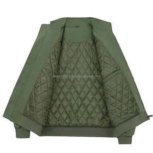 Winter Unisex Hooded Quilted Windbreaker <b>Jacket</b> Cashmere Shell 100% Polyester Waterproof Windproof Breathable Slim Fit - Product Image 3