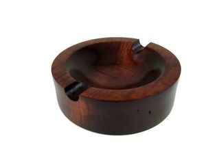 Cendrier en bois élégant avec surface polie lisse, adapté aux maisons, aux stations balnéaires, aux cafés et au design élégant - Product Image 6