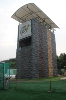 Muro de Escalada de FRP para Exteriores con Paneles Multicolores para Parques Infantiles Públicos, Uso para Adultos