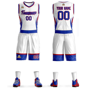 Uniforme de basket-ball personnalisé de haute qualité, design dégradé tendance, uniforme d'équipe créatif, ensemble de maillots de basket-ball pour adultes - Product Image 1