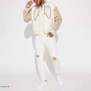 Fabricant sur mesure de vestes de baseball en cuir vintage de haute qualité pour hommes, pour l'hiver et l'automne - Product Image 5