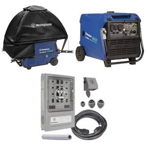 Westhouses 11000 đỉnh cao Watt kép nhiên liệu xách tay máy phát điện biến tần từ xa điện bắt đầu chuyển đổi sẵn sàng - Product Image 6