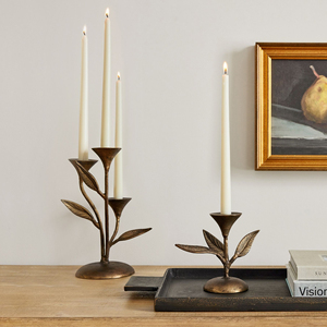 Soportes de velas de aluminio para centros de mesa Decoraciones Portavelas de vidrio de aluminio Linterna Best Seller - Product Image 4