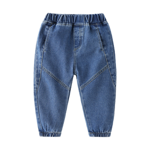 El más vendido, pantalones de mezclilla personalizados para niños, estilo Hip Hop, temporada de primavera y otoño, pantalones de algodón para niños, pantalones vaqueros para niños, ropa para niños - Product Image 6